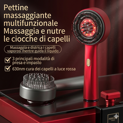 Electric Vibration Massage Comb Massage Scalp Brush Applicator Inject Essential Oils Scalp Care & Hair Care