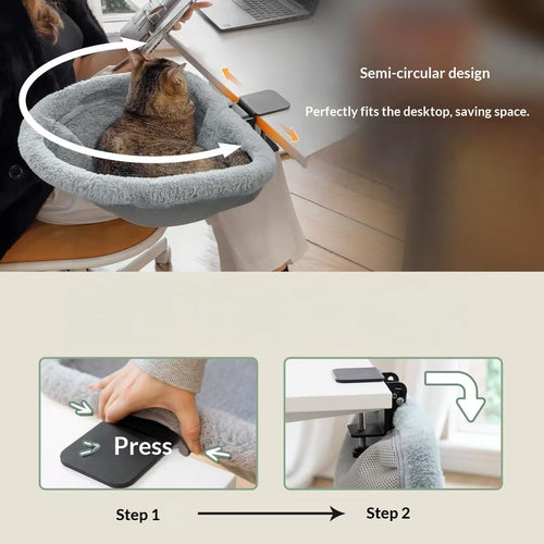 Household Folding Computer Desk Cat Bed
