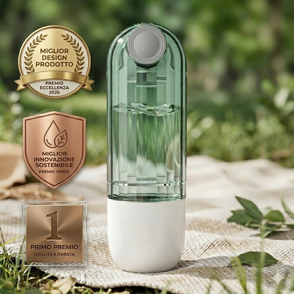 Tazza per l'acqua per animali domestici 2 in 1