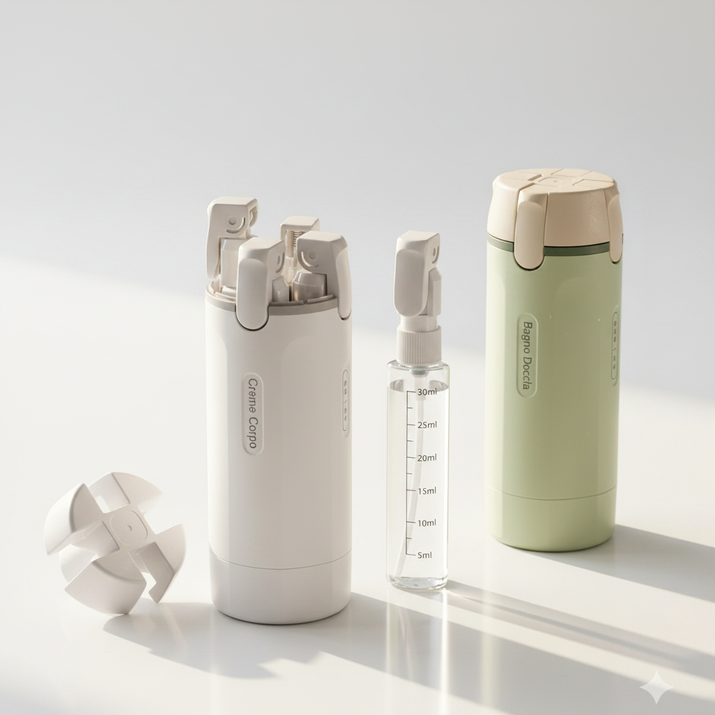 Dispenser sfondo bianco