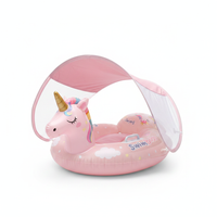 Salvagente unicorno sfondo bianco