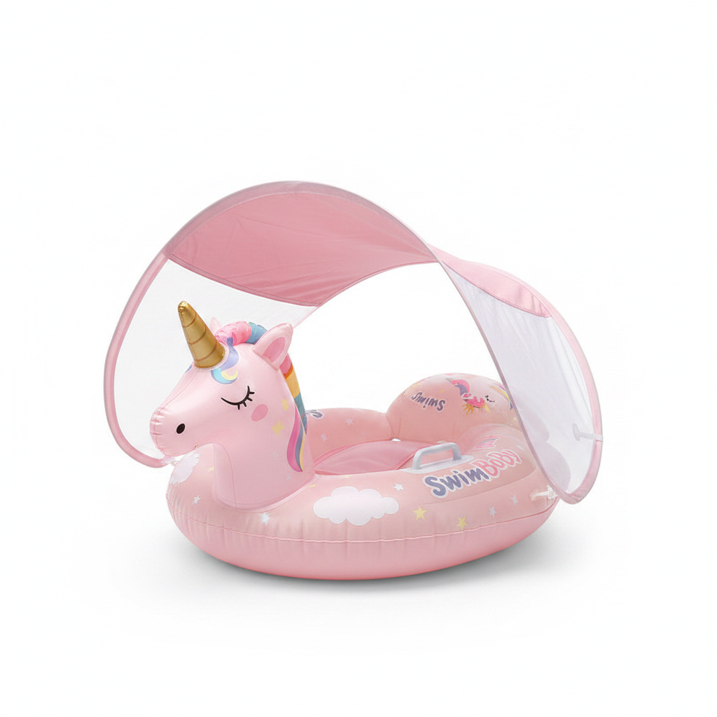 Salvagente unicorno sfondo bianco